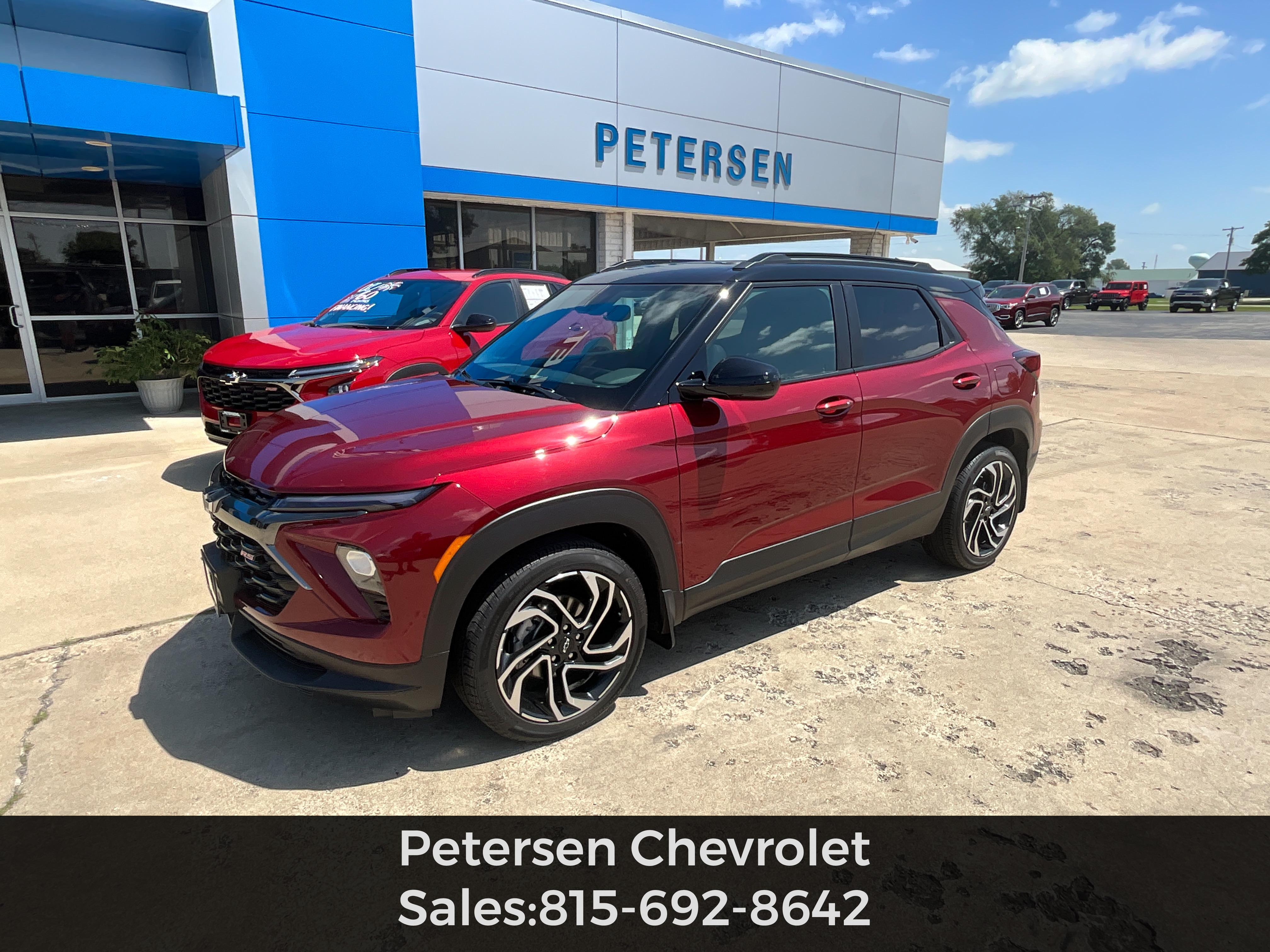 Red (Crimson Metallic) 2024 Chevrolet Trailblazer SUV / Crossover Front-Wheel Drive