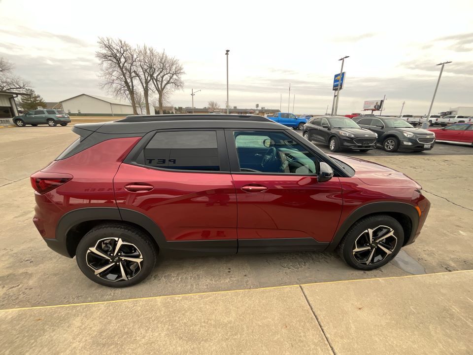 Used 2022 Chevrolet Trailblazer RS with VIN KL79MTSL5NB076245 for sale in Fairbury, IL