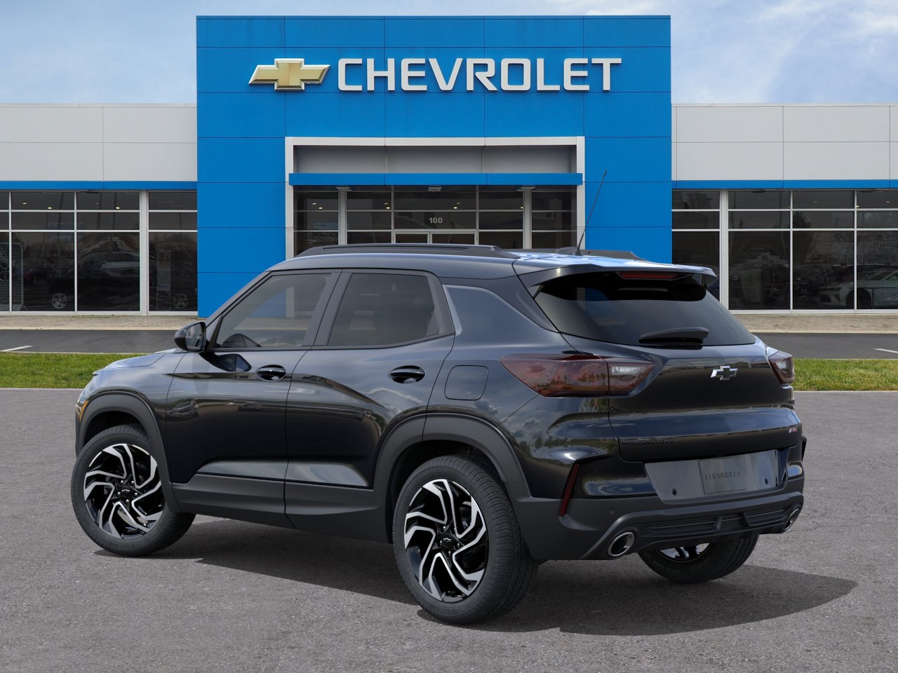 New 2026 Mosaic Black Metallic Chevrolet RS image 3