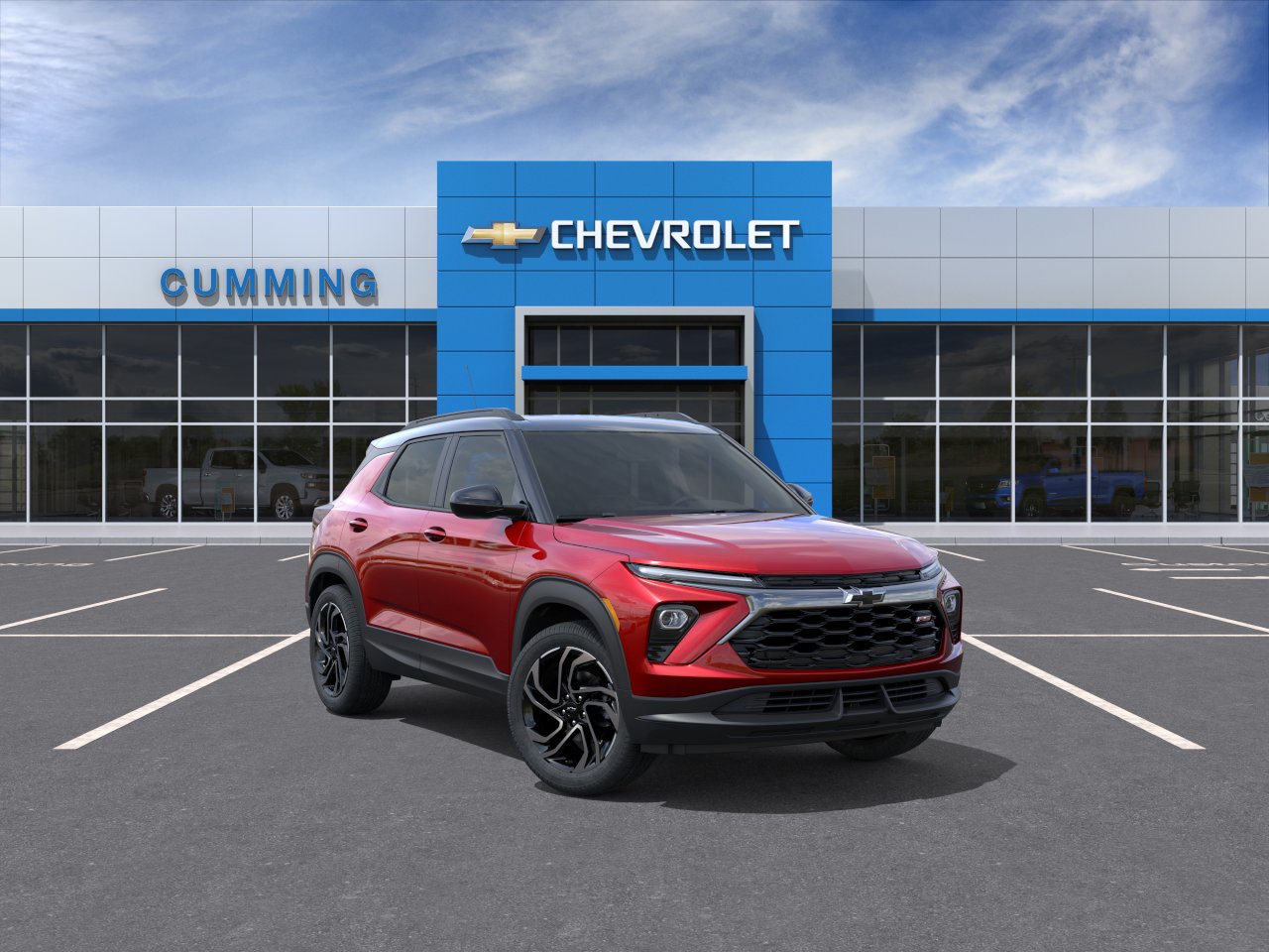 New 2026 Apex Red Chevrolet RS image 2