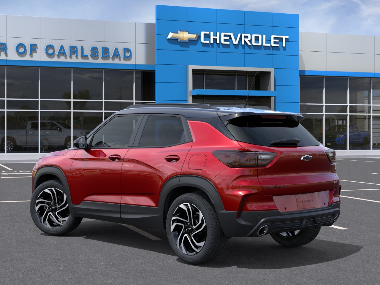 New 2026 Apex Red Chevrolet RS image 3
