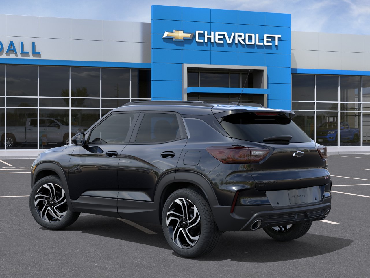 New 2026 Mosaic Black Metallic Chevrolet RS image 3