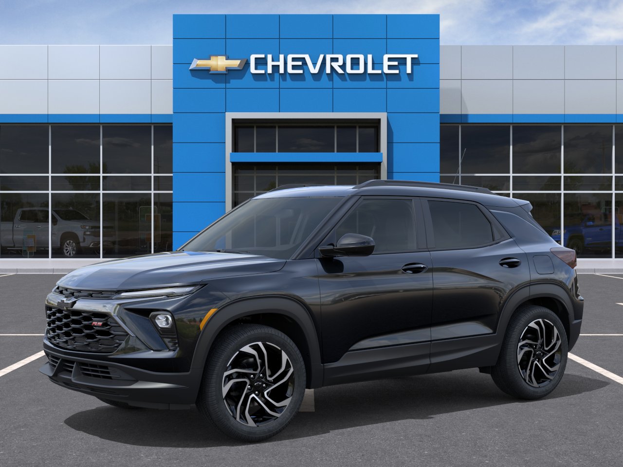 New 2026 Mosaic Black Metallic Chevrolet RS image 2