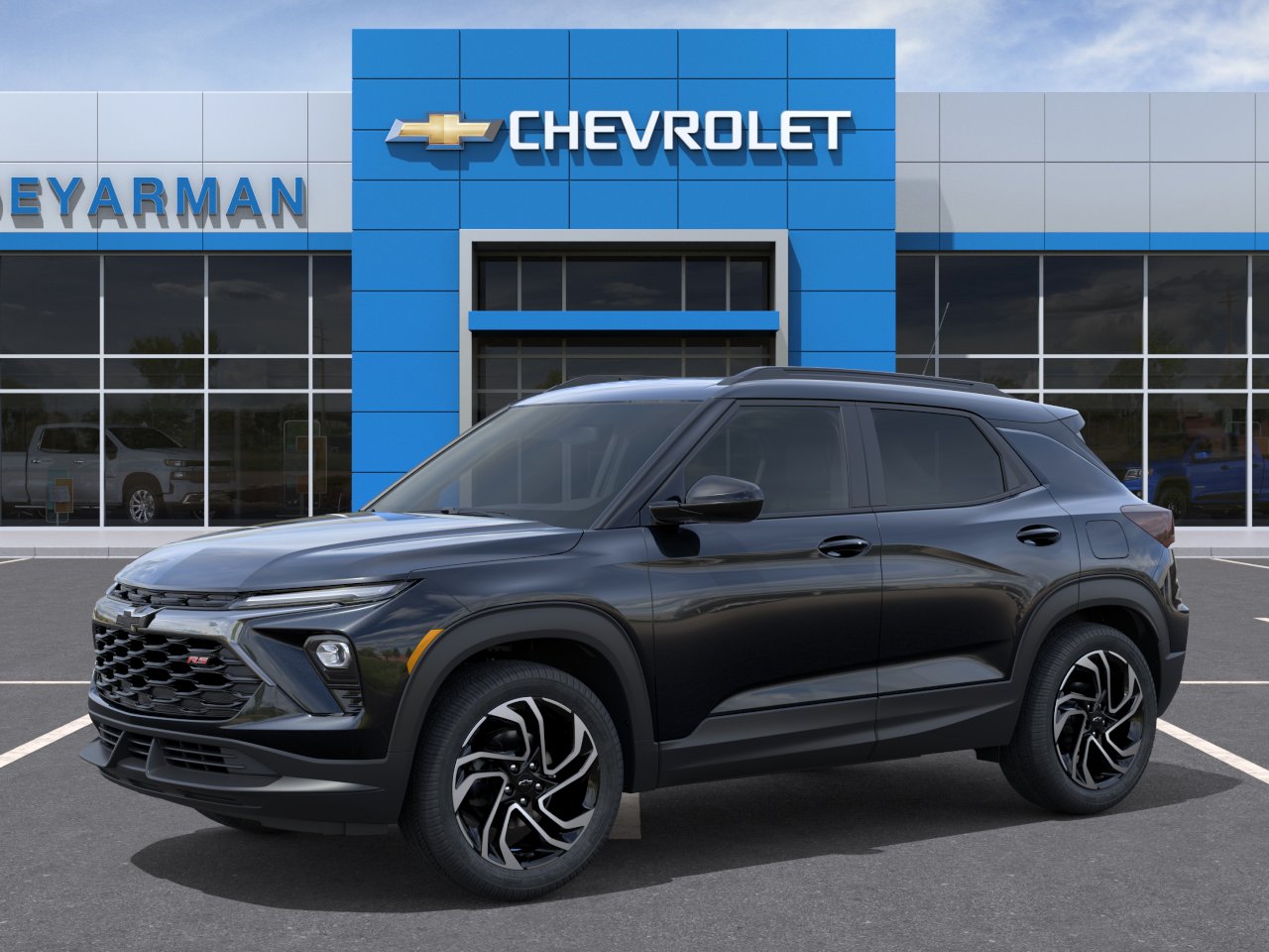 New 2026 Mosaic Black Metallic Chevrolet RS image 2
