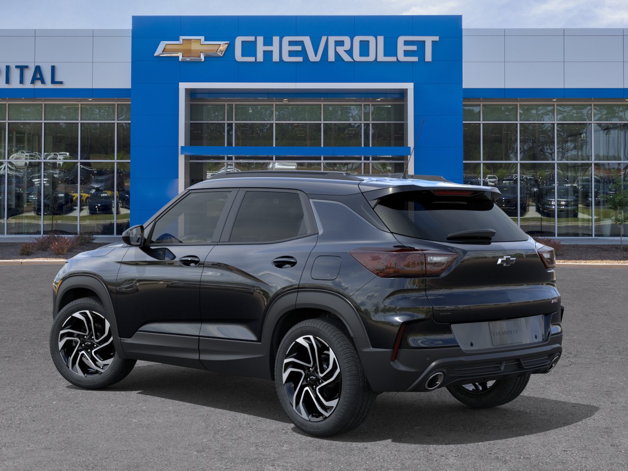 New 2026 Mosaic Black Metallic Chevrolet RS image 3