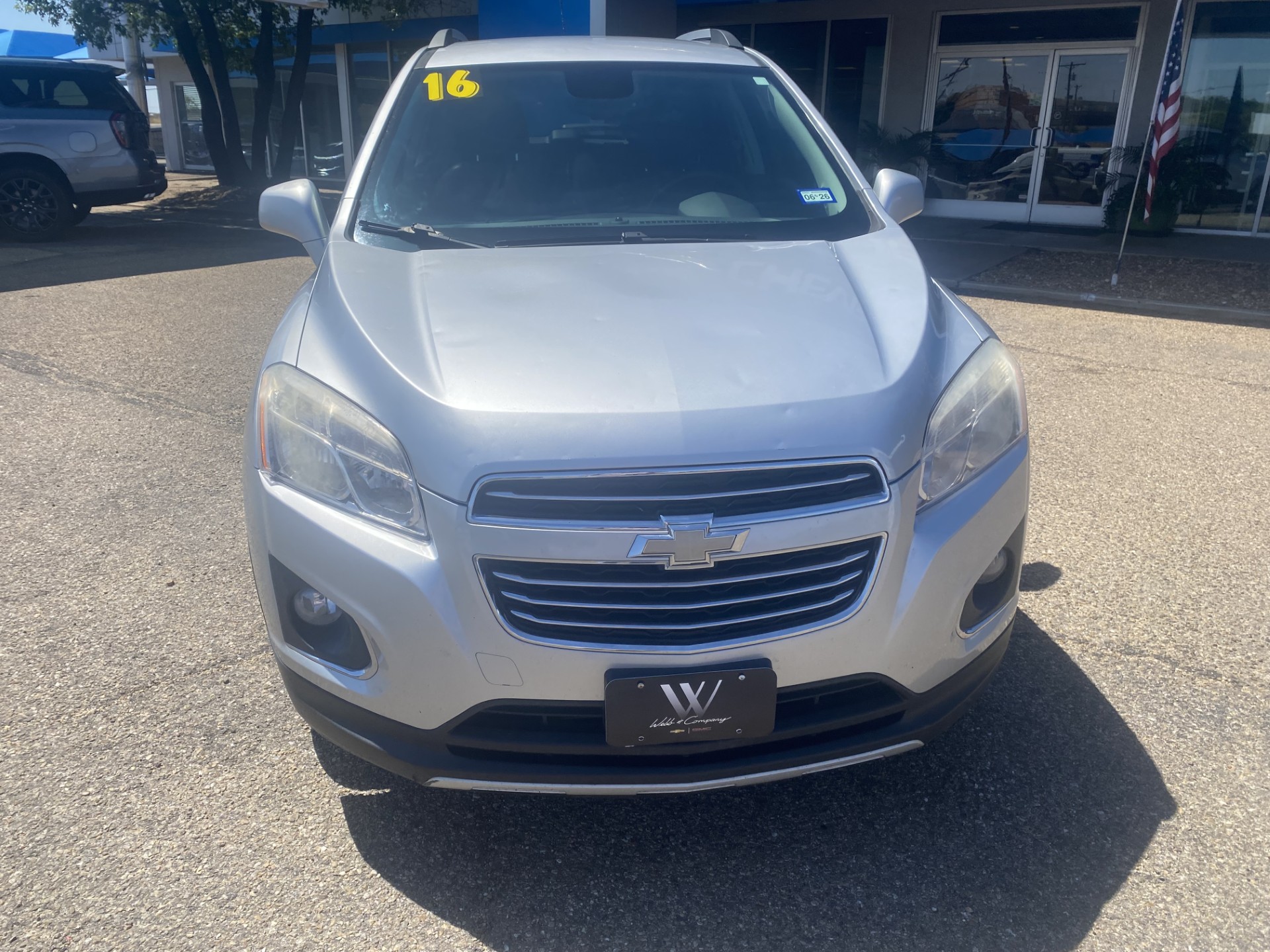 Used 2016 Chevrolet Trax LTZ with VIN KL7CJRSB7GB651716 for sale in Borger, TX