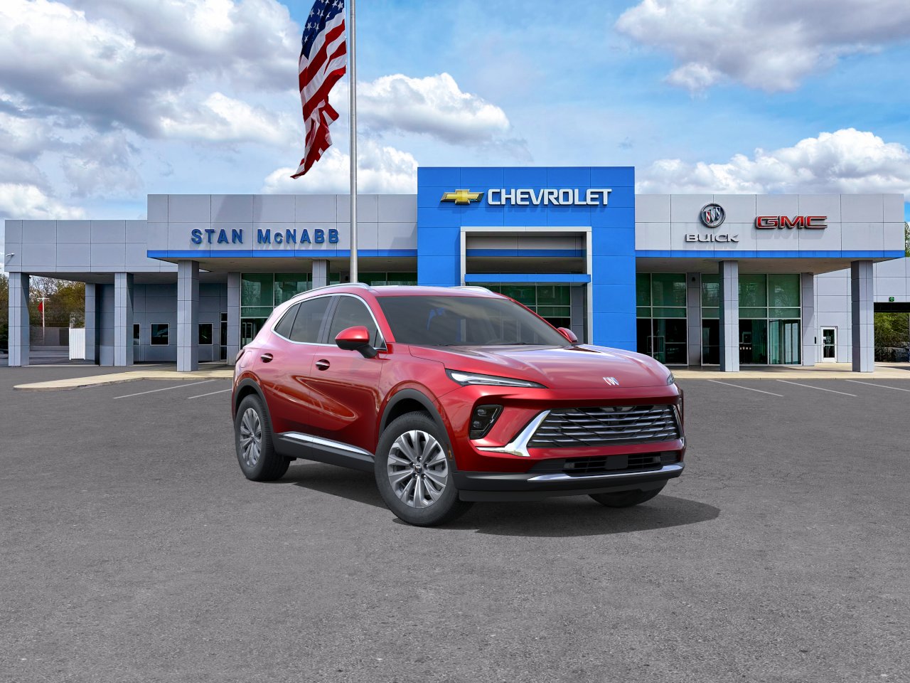 New 2026 Brilliant Red Buick Preferred image 25