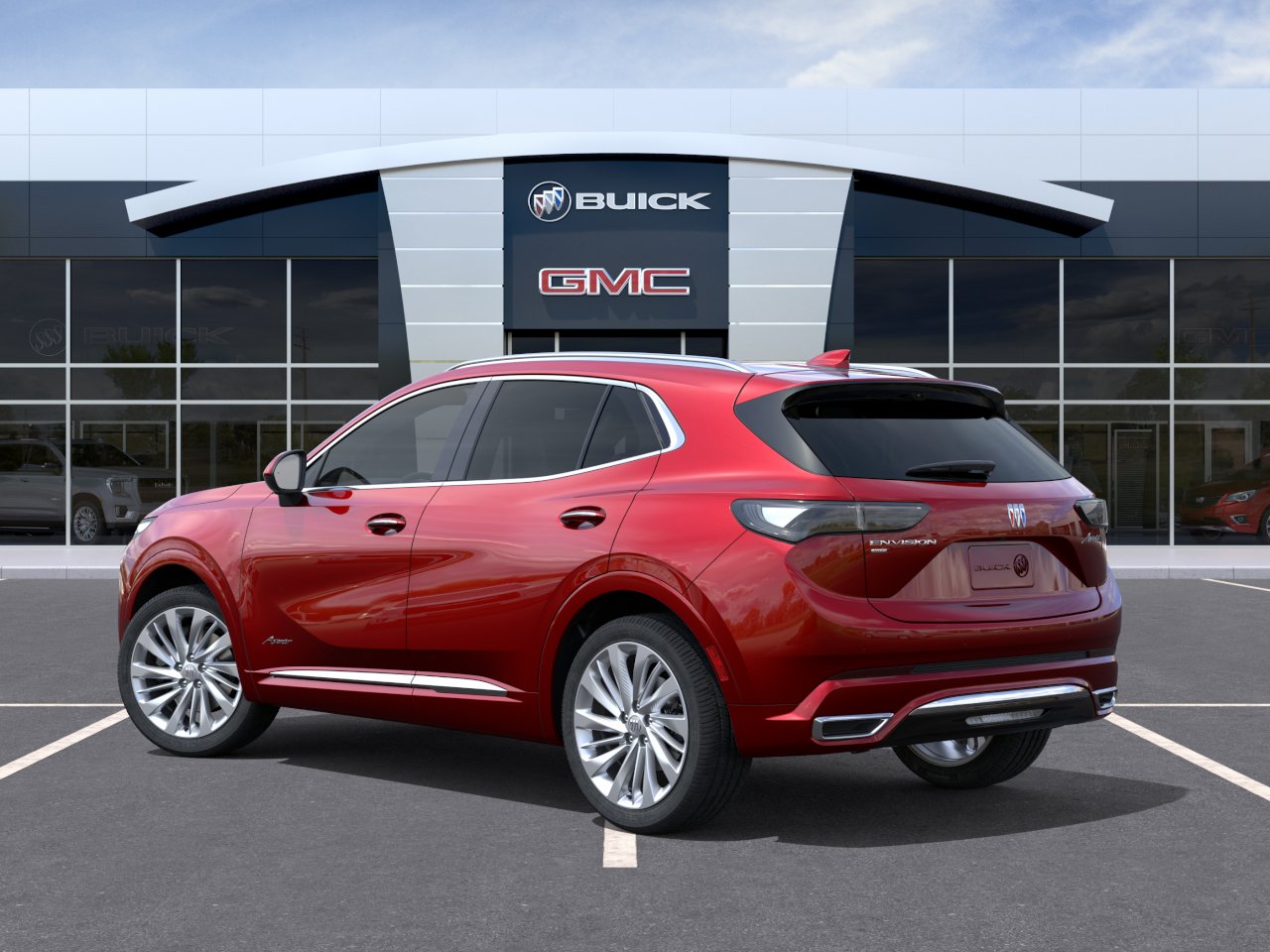 New 2026 Brilliant Red Buick Avenir image 3