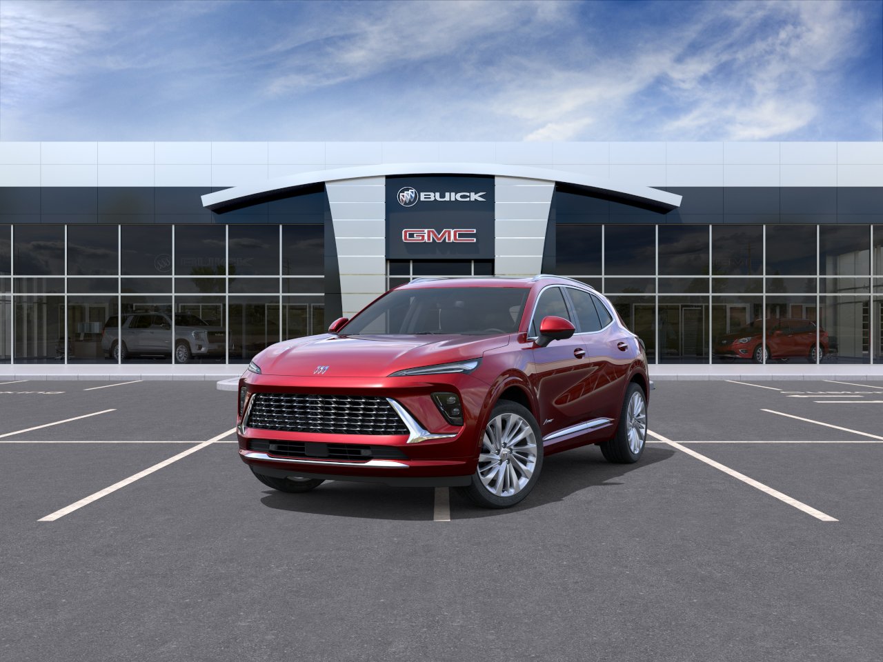 New 2026 Brilliant Red Buick Avenir image 8